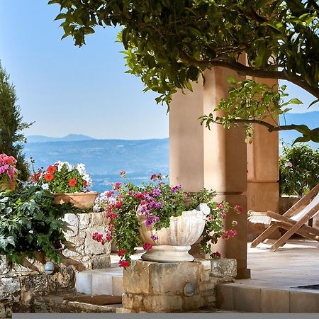 Villa Vollard With Amazing View Pool Ираклио Екстериор снимка