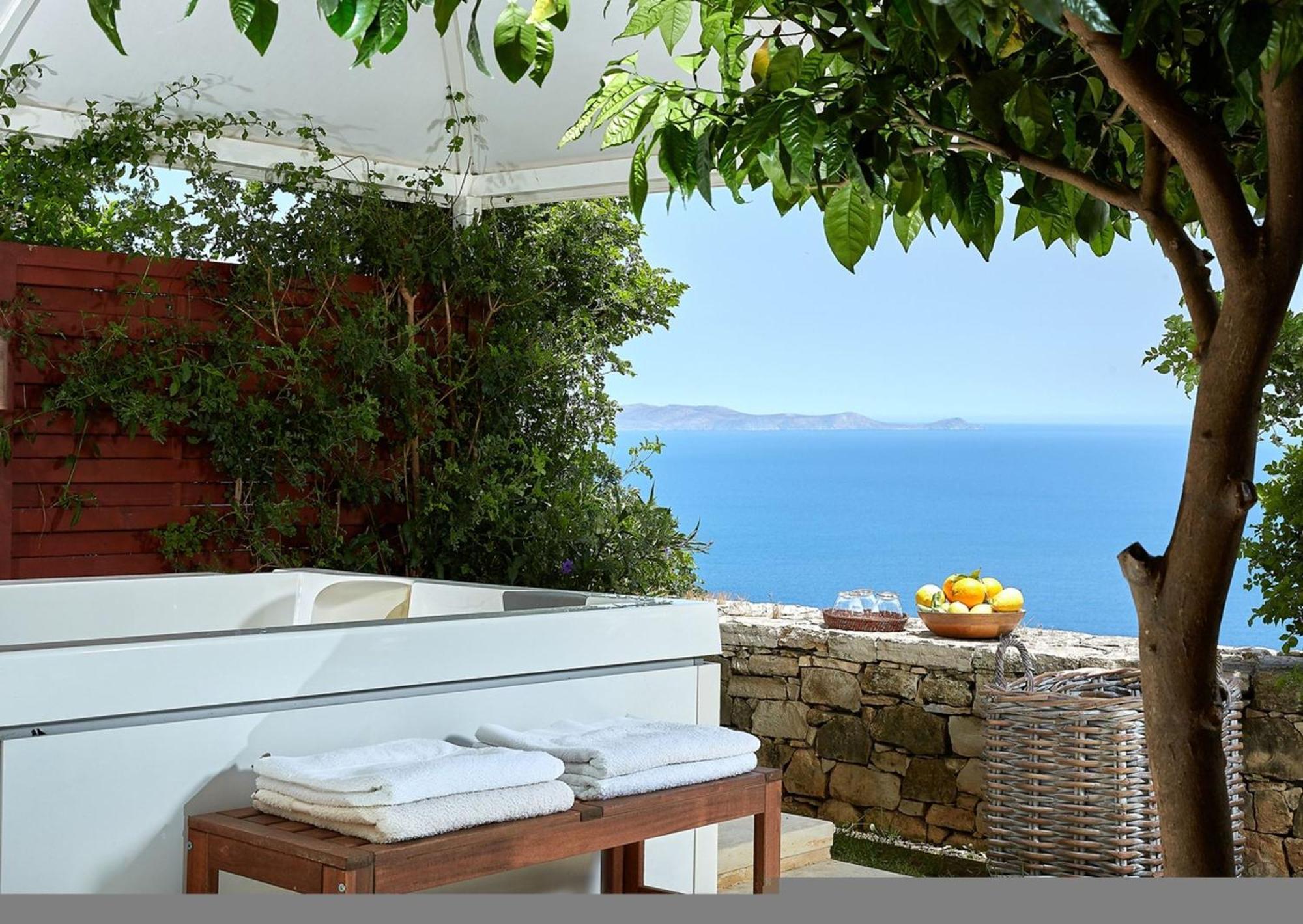 Villa Vollard With Amazing View Pool Ираклио Екстериор снимка