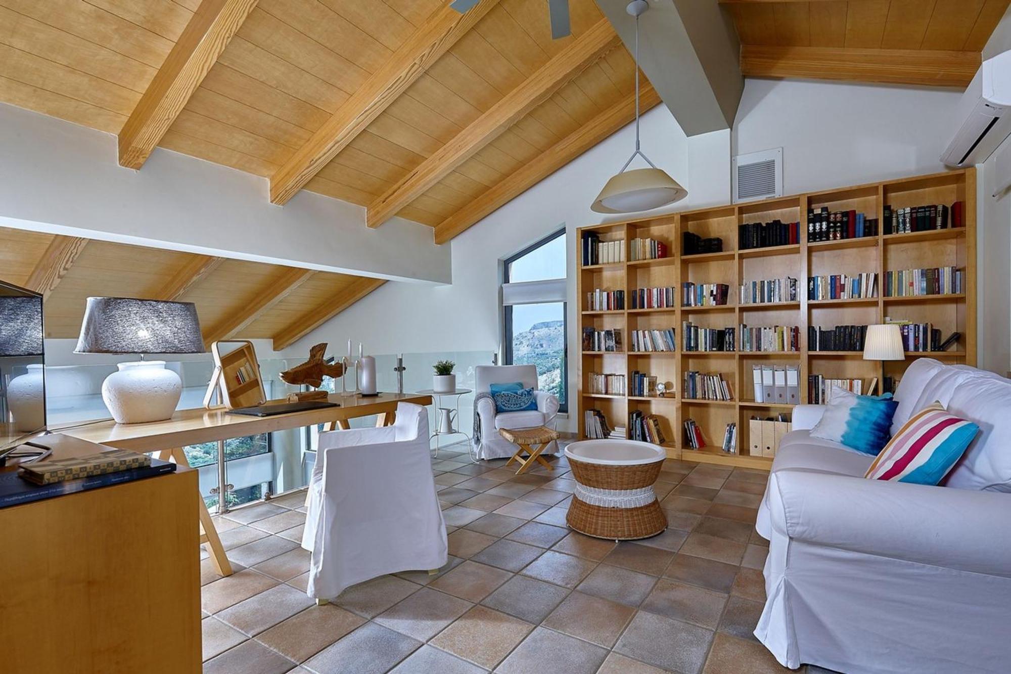 Villa Vollard With Amazing View Pool Ираклио Екстериор снимка