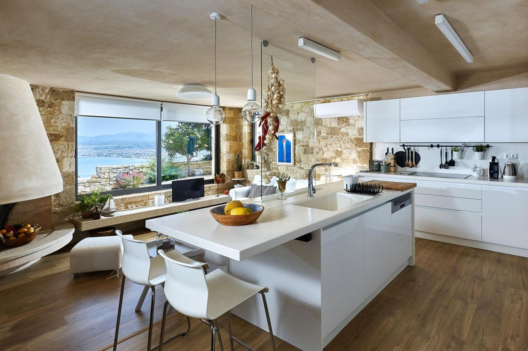 Villa Vollard With Amazing View Pool Ираклио Екстериор снимка