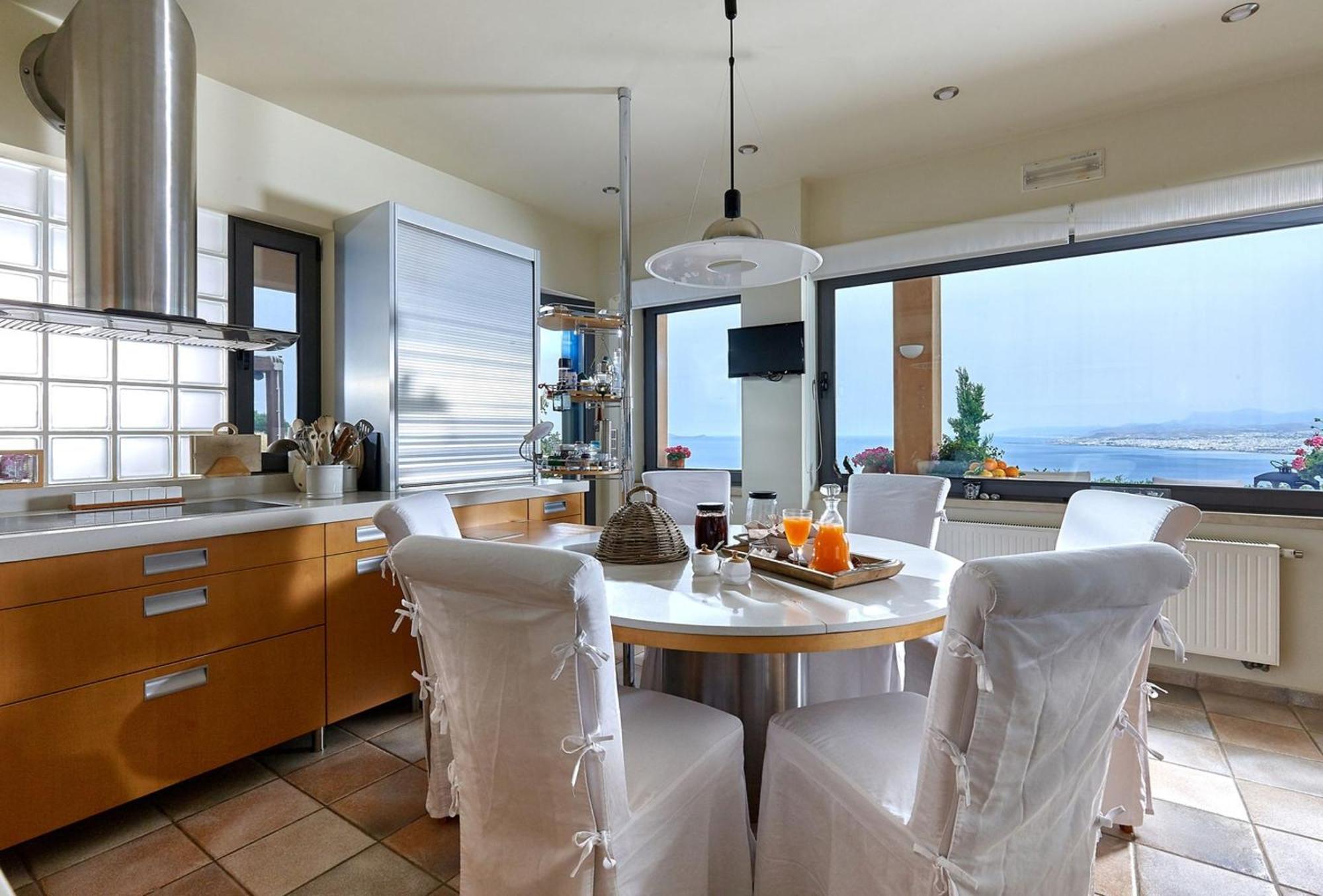 Villa Vollard With Amazing View Pool Ираклио Екстериор снимка