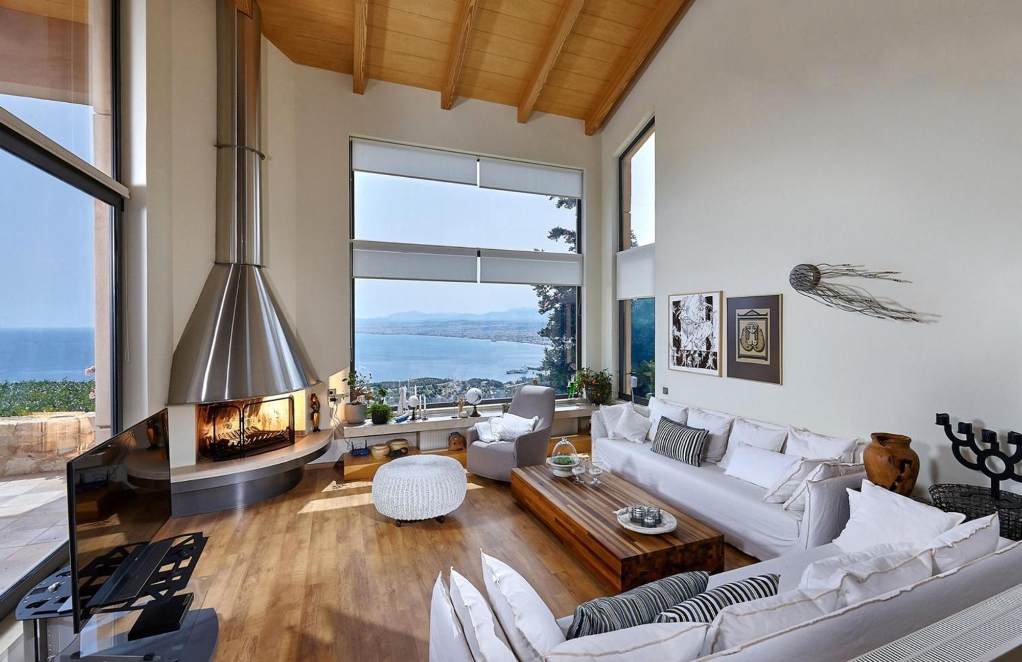 Villa Vollard With Amazing View Pool Ираклио Екстериор снимка