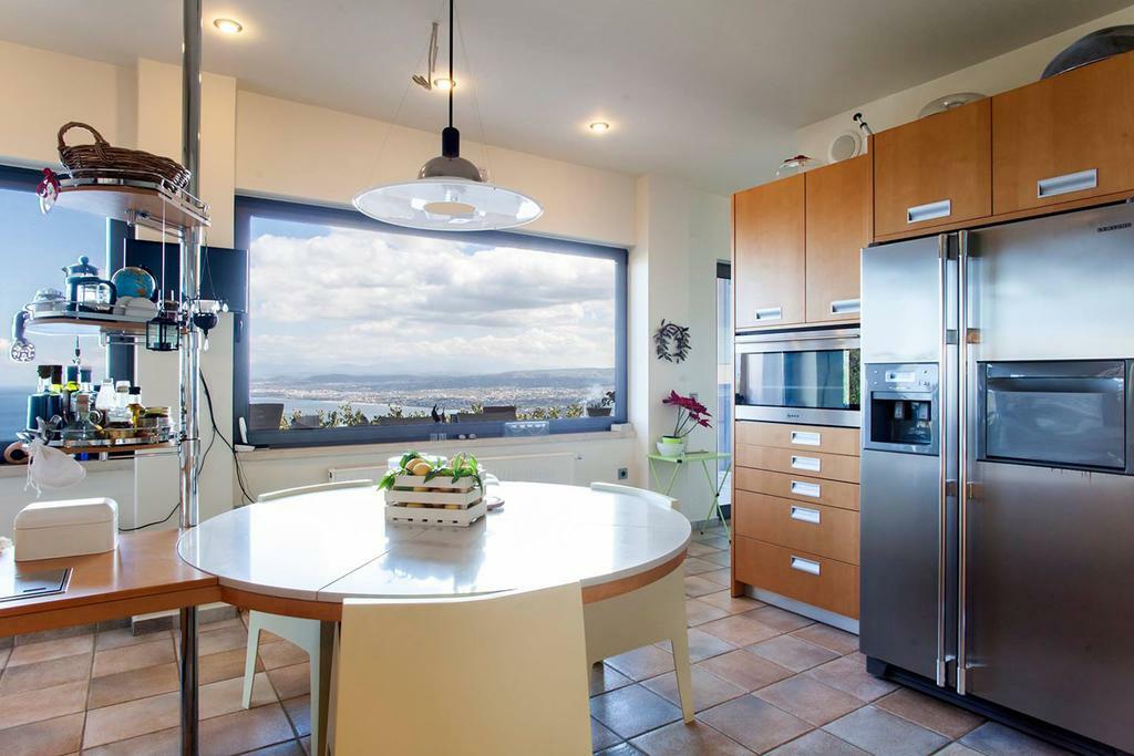 Villa Vollard With Amazing View Pool Ираклио Интериор снимка