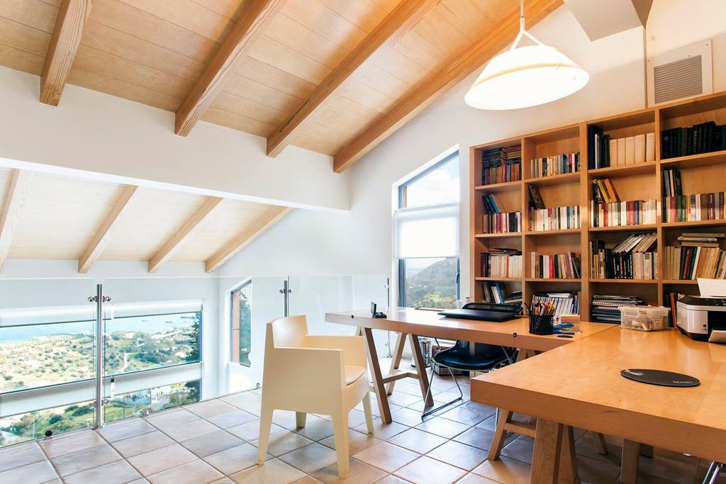 Villa Vollard With Amazing View Pool Ираклио Интериор снимка